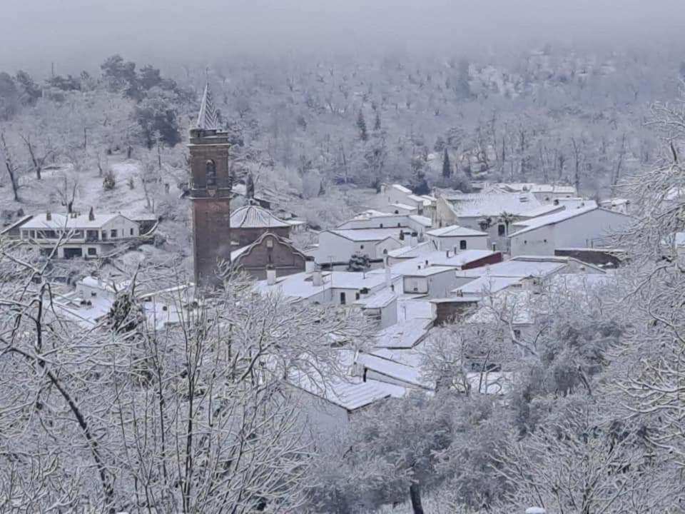 Alojamiento Rural El Castano Fuenteheridos Bagian luar foto